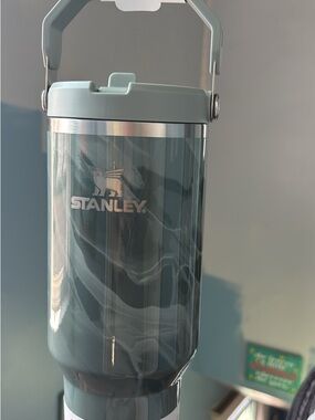 Stanley Seafoam Green Insulated Travel Mug with Handle 40oz